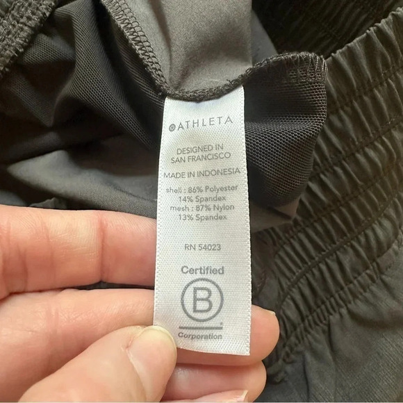 Athleta Camden Printed Joggers Lightweight Stretch w/ Zipper Pockets Sz 2 - Picture 11 of 13